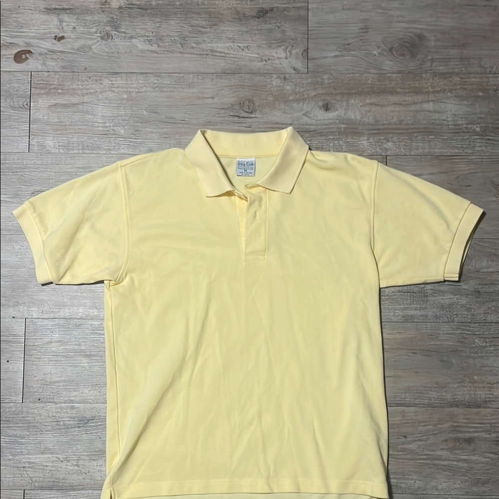Men’s XS Yellow Polo Shirt (Extra Small In Men’s)